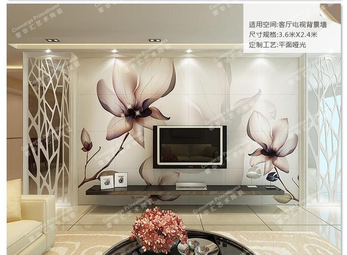 奢华汇｜3D彩雕·浪漫蝶恋，让电视背景墙诉说不尽的高级感